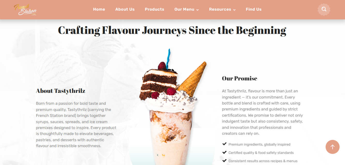 French Station About Page