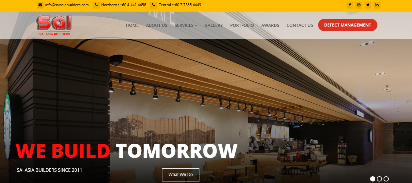 Sai Asia Builders Home Page