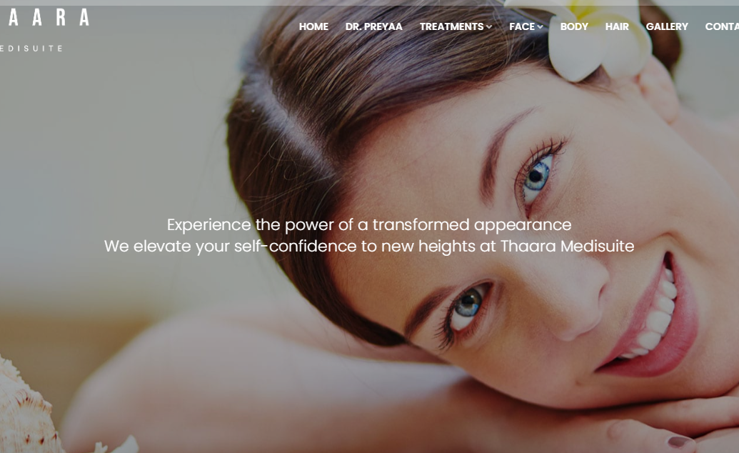 Thaara Medisuite Home Page