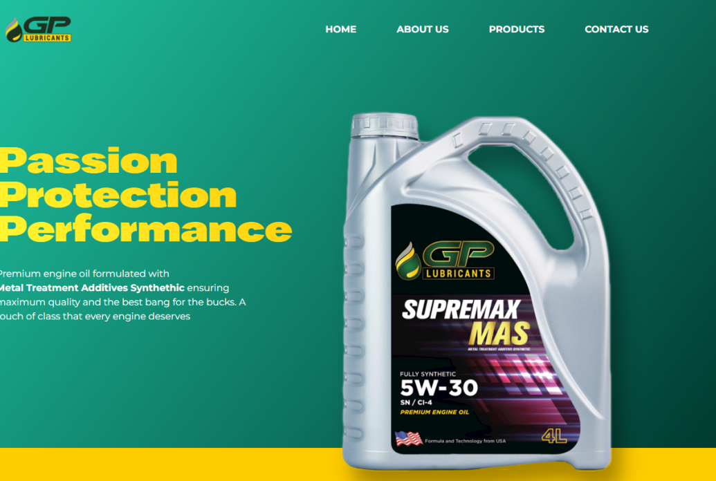 Home Page _ GP_Lubricants