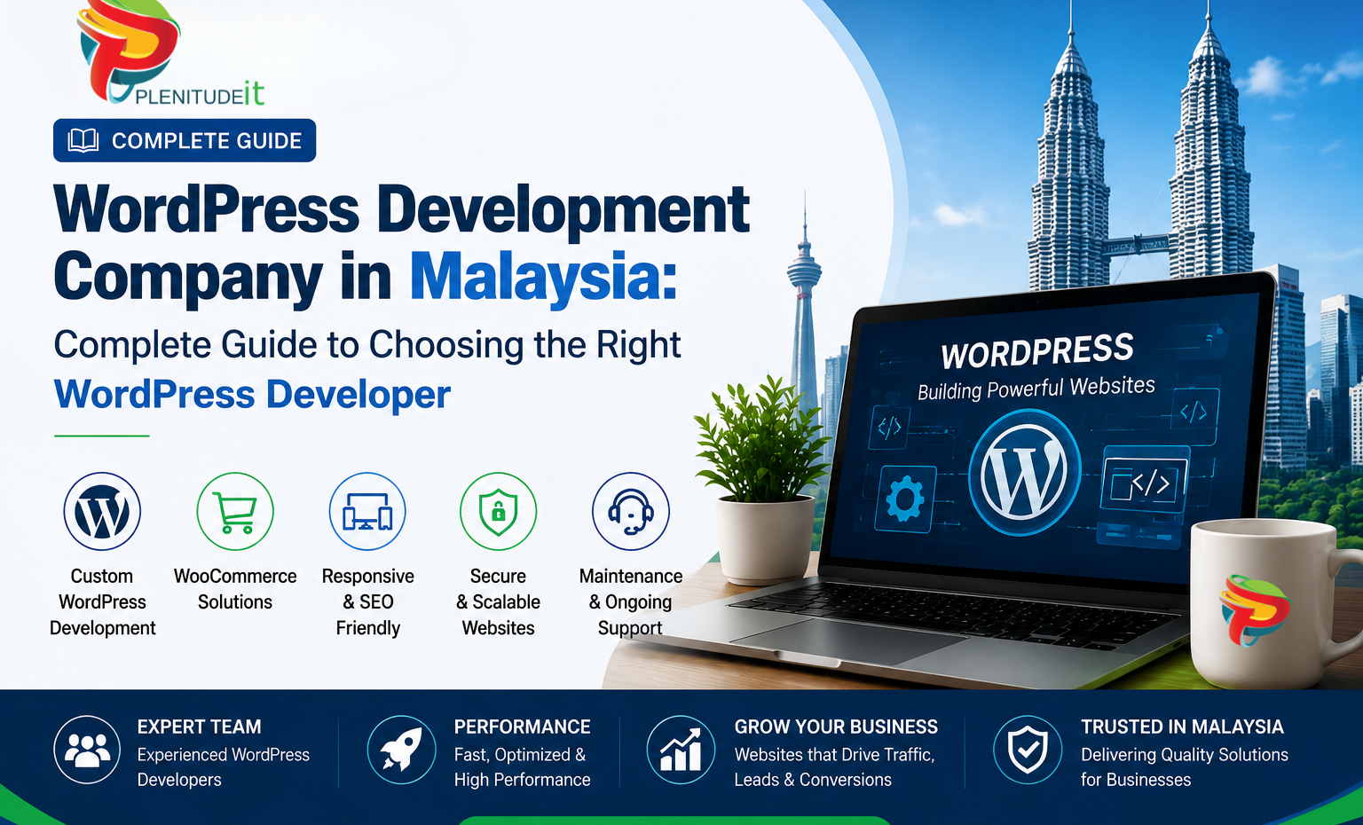 WordPress Development Company in Malaysia - Plenitude IT
