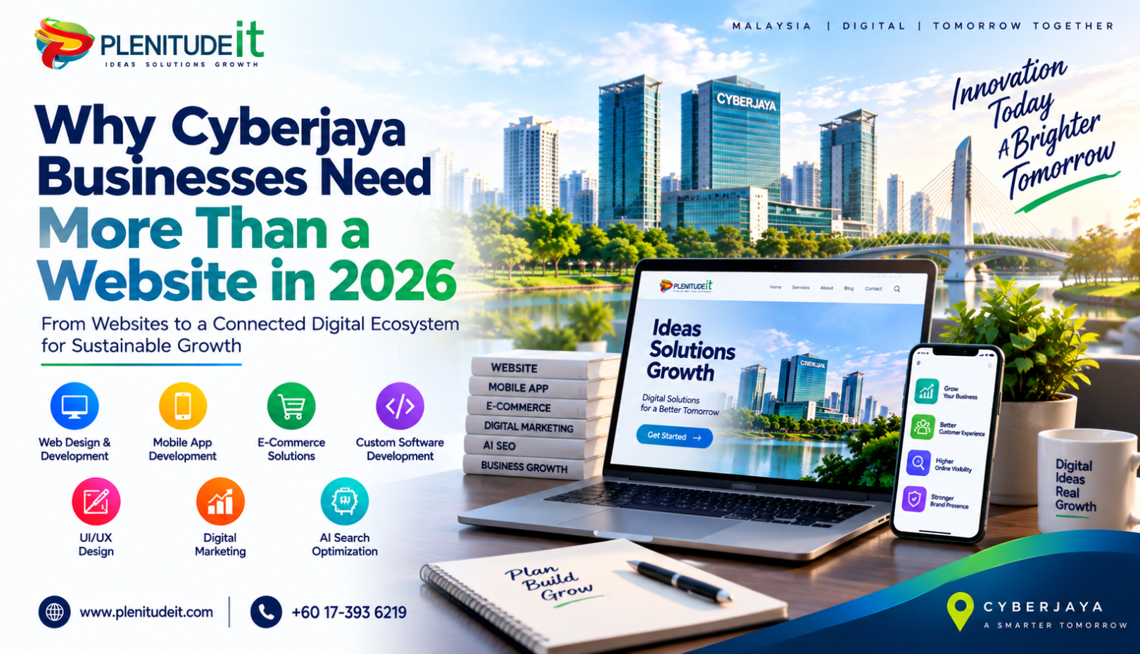 Why Cyberjaya Businesses Need More Than a Website in 2026 | Plenitude IT