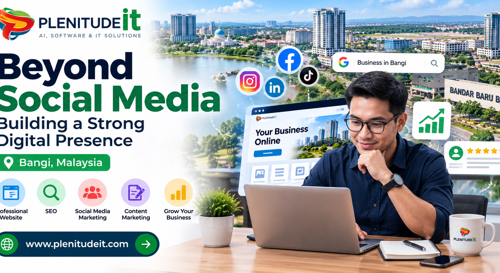 Building a strong digital presence for Bangi businesses